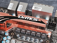 電力高効率化チップのDrMOSで発熱も減少